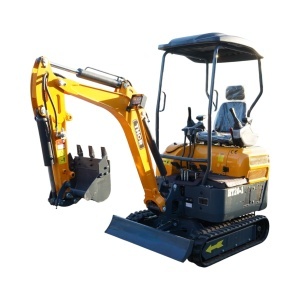 Mini excavator 2T pe senile cu semicabina, motor diesel Laidong 25CP, adancime sapare 2060mm, 3 cupe incluse 170/440/780mm THOR - Img 2