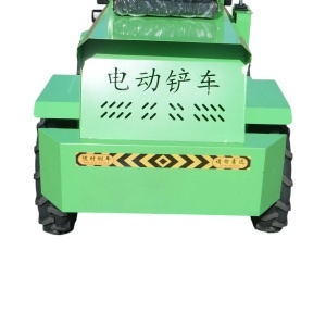 Mini incarcator frontal electric articulat 4x4, 2 motoare brushless 2200W, baterie 60V/70Ah, capacitate ridicare 400kg, latime cupa 1000mm THOR - Img 11