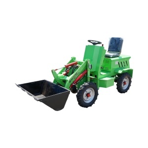 Mini incarcator frontal electric articulat 4x4, 2 motoare brushless 2200W, baterie 60V/70Ah, capacitate ridicare 400kg, latime cupa 1000mm Breckner Germany