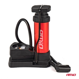 Mini pompa de picior de inalta presiune cu manometru