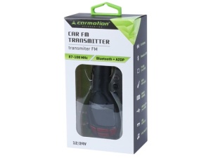Modulator FM auto, Ecran LCD, MP3/SD/MMC, Bluetooth/USB-A, Plastic, Negru - Img 3