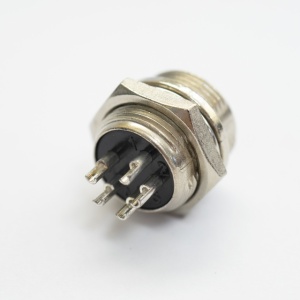 Mufa microfon PNI tata cu 5 pini prindere pe PCB - Img 6
