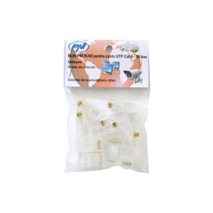 Mufa PNI RJ45 pentru cablu UTP Cat6 set 10 bucati - Img 5