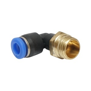 Mufa rapida cot plastic 6mm filet exterior alama 1/4