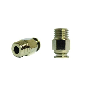 Mufa rapida dreapta metalica 6mm filet exterior M12