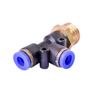 Mufa rapida T plastic si surub metalic fi 6x6 cu M16 - Img 2