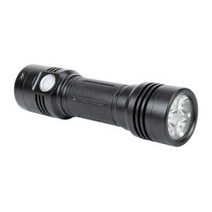 Pachet lanterna dubla PNI Adventure F200 din aluminiu cu LED, acumulator 4000mAh si Sticky Pad Drapel inclus - Img 6