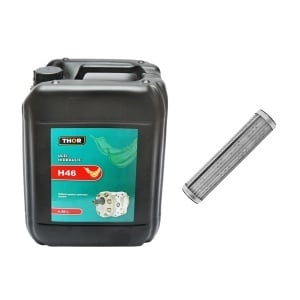 Pachet schimb filtru si ulei hidraulic H46 20L pentru tractor UTB U-445