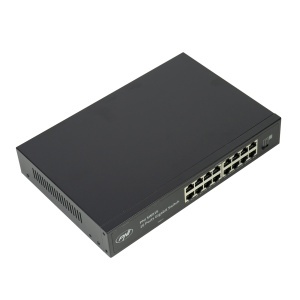 Pachet Switch PNI SW016, 16 x 10/100/1000 Mbps, Gigabit, carcasa metalica si patch 3m CAT8 PNI U8030W - Img 5