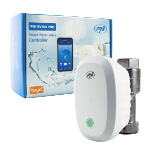 Pachet valva inteligenta pentru apa PNI SV180 PRO si alimentator PNI CHG300