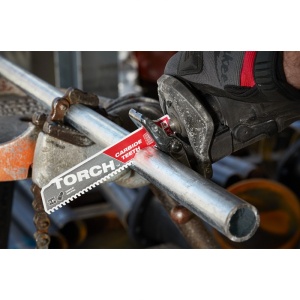 Panza Heavy Duty TORCH pentru lucrari de demolare, pentru fierastraie sabie, dinti carbura, 150/1.27 mm - 10 TPI - Img 2