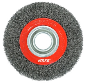 Perie tip disc de sarma 150x32 mm,VERKE