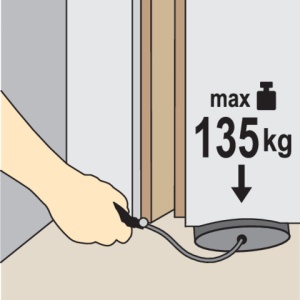 Perna pentru ridicat mobilier 0-50 mm, 135 kg - Img 2