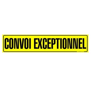 Placuta ,,CONVOI EXCEPTIONNEL" 1200X250mm