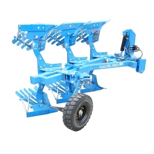 Plug agricol cu 3 (2+1) trupite reversibil hidraulic, cormane crestate Konig Traktoren - Img 3