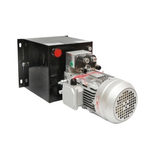 Pompa basculare hidraulica pentru elevator auto tip foarfeca 2.2Kw, 380V Breckner Germany - Img 1