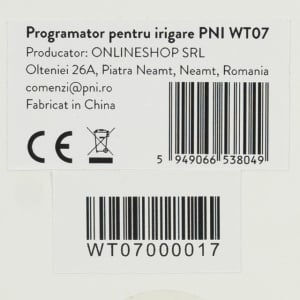 Programator pentru irigare PNI WT07, analog, racord 3/4, 0-0.8MPa, verde - Img 7