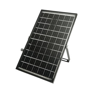 Proiector LED 300W, 6500K cu panou solar bifacial 30W, baterie LiFePO4 15000mAh si telecomanda IP66 Breckner Germany - Img 12