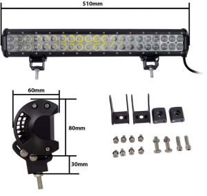 Proiector led bar 126W, 48leduri 51cm) - Img 3