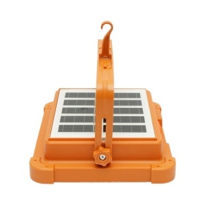 Proiector LED portabil 500W cu panou solar 3W, baterie 12000mAh, 6 moduri de iluminare, magnet, carlig, USB Power Bank Breckner Germany - Img 4