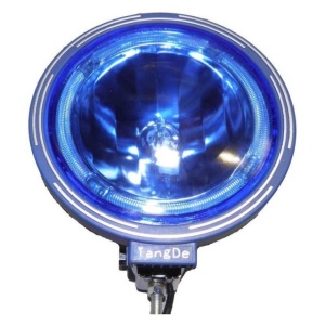Proiector LED RING sticla albastra 24V - Img 2