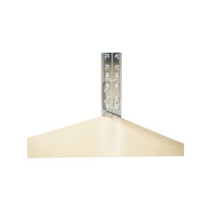 Raft metalic cu 5 polite MDF, 180x100x60cm, 175kg/polita, montaj fara suruburi, galvanizat - Img 5