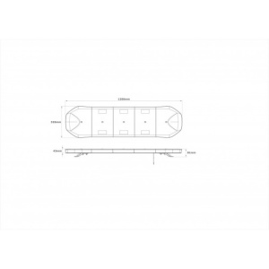 Rampa girofar led 120 cm - Img 2