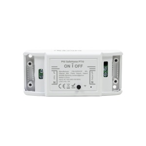 Releu inteligent PNI SafeHome PT10 WiFi, ON / OFF iesire 230V 10A, comanda prin internet, aplicatie de mobil Tuya Smart integrare in scenarii si automatizari smart cu alte produse compatibile Tuya - Img 3