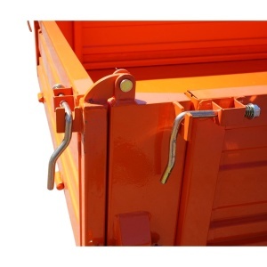 Remorca 1.5T basculabila cu instalatie electrica o singura osie si anvelope 185R14C - Img 13