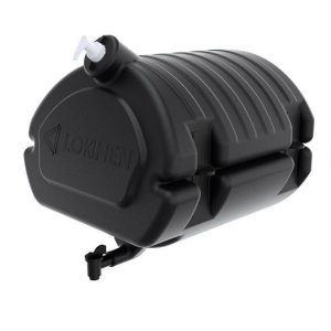 Rezervor apa negru 50L - camion