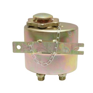 Rezervor ulei servodirectie metalic cu element filtrant, filtru sita incorporat, reductie M20x1.5 - Img 4