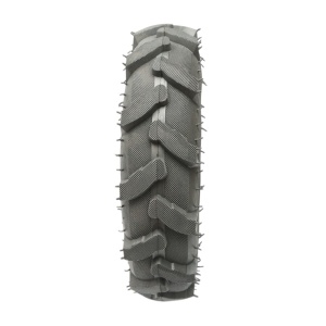 Roata completa 500/12 R1 8PR crampon cu janta neagra - Img 2