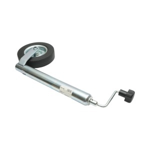 Roata de sprijin remorca 200x50mm, diametru tub 48mm, reglabila 650-800mm, sarcina maxima 136kg Breckner Germany - Img 7