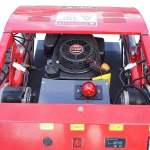 Robot de tuns iarba pe senile cu telecomanda, motor Loncin 9CP, 224cc, latime de taiere 550mm THOR - Img 8