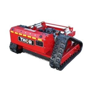 Robot de tuns iarba pe senile cu telecomanda, motor Loncin 9CP, 224cc, latime de taiere 550mm THOR - Img 7