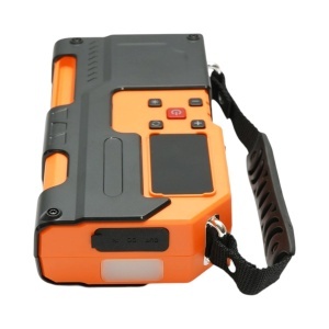 Robot pornire auto cu compresor aer portabil digital 150PSI, 12V, 120W, baterie Li-ion 8000mAh, Power Bank, lanterna LED, port USB/USB-C Breckner Germany - Img 7