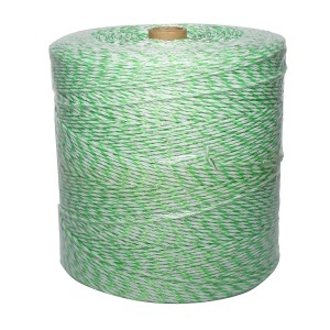 Rola fir verde fluorescent-alb fi 2.5mm 3x0.2mm SS, 1x0.25mm Cu, 1000m gard electric Breckner Germany - Img 3