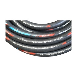 Rola furtun presiune hidraulic 25m cu dubla insertie textila DN25 (int. FI25 / ext. FI41)SAE 100 R4 1 - Img 3