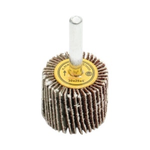 Rola lamelara abraziva cu tija 30x25x6mm P80 - Img 2