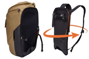 Rucsac urban hibrid Thule Paramount, 26L, Maro - Img 2