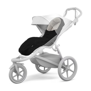 Sac copii pentru carucior, Thule, Stroller Footmuff, Negru - Img 4