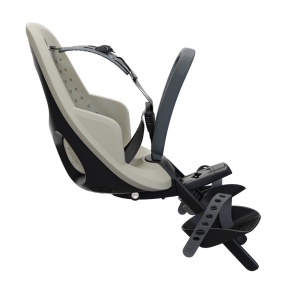Scaun pentru copii, cu montare pe bicicleta in fata - Thule Yepp 2 Mini Front mounted, Soft Sand - Img 3