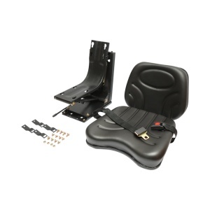 Scaun universal tractor negru reglabil cu centura de siguranta - Img 3