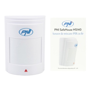 Senzor de miscare PIR cu fir PNI SafeHouse HS140 pentru sisteme de alarma compatibil cu PNI HS600 si PNI HS650 - Img 6