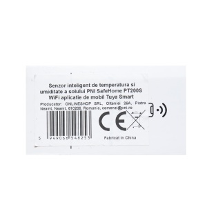 Senzor inteligent de temperatura si umiditate a solului PNI SafeHome PT200S WiFi aplicatie de mobil Tuya Smart - Img 6