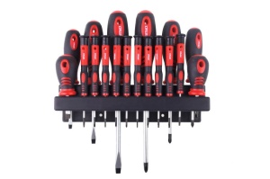 Set 18 surubelnite cu suport