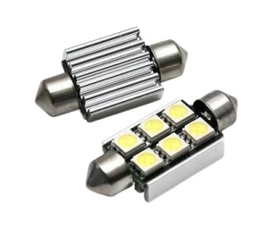Set 2 becuri auto 24V SMD CANBUS, BOSMA