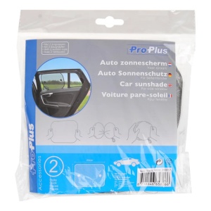 Set 2 buc Parasolar auto lateral cu ventuze 44 x 36cm - Img 2