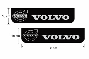 Set 2x aparatoare noroi VOLVO 18x60cm - Img 2