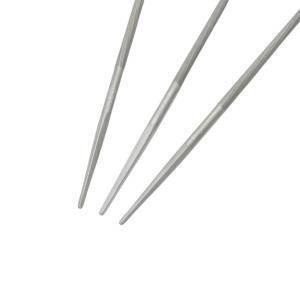 Set 3 pile rotunde ascutit lant drujba 5x200mm 13/64 inch - Img 5